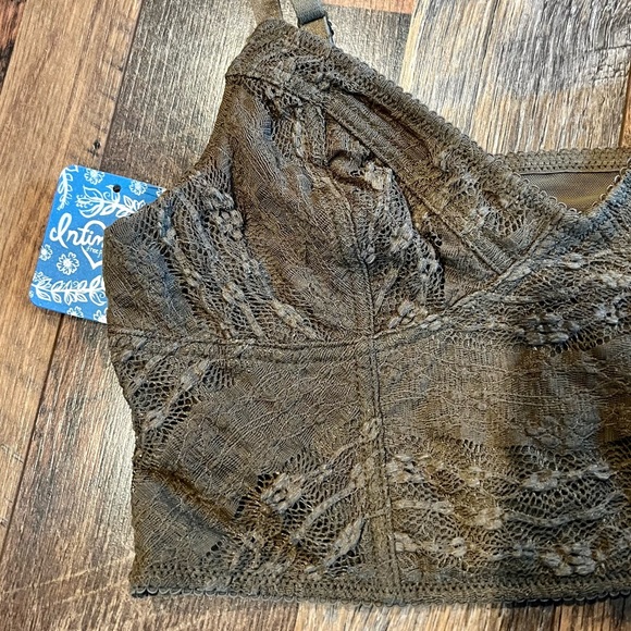 FREE PEOPLE Lace Longline Bralette Size Small NWT!!! - Picture 4 of 7